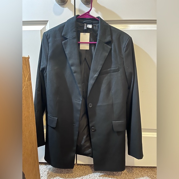 Oversized basic blazer - Picture 2 of 3